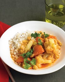 Simple vegetable curry
