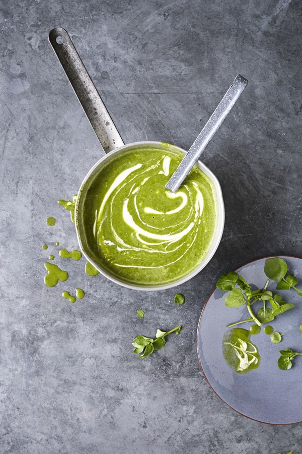 Simple watercress soup