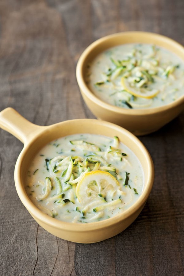 Simple zucchini soup