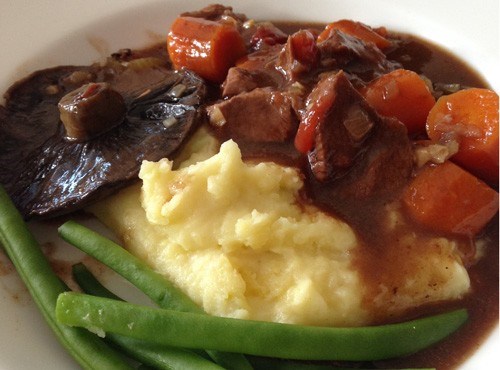 Simplest beef stew