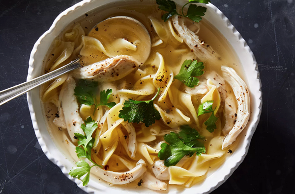  Simplest chicken noodle soup 