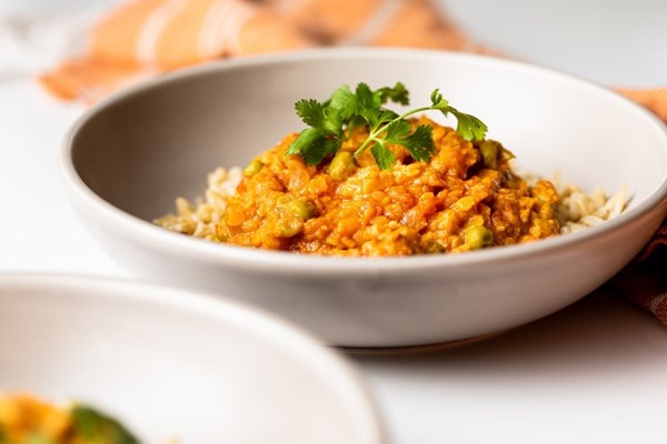 Simplest lentil curry