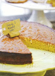 Simplest orange & almond cake