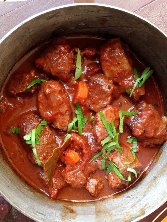 Simplest spiced lamb stew