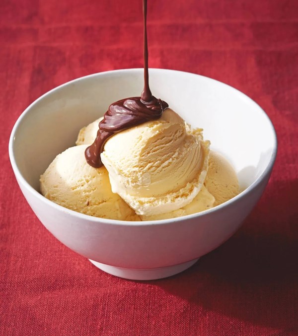 Simplest vanilla ice cream 