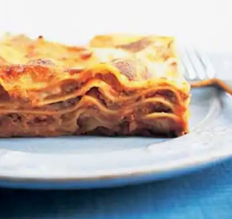 Simplified lasagna Bolognese