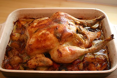 Simply roast chicken