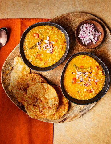 Sindhi dhal pakwan