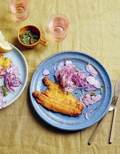 Sindhi spice-crusted fish (Palla machli)