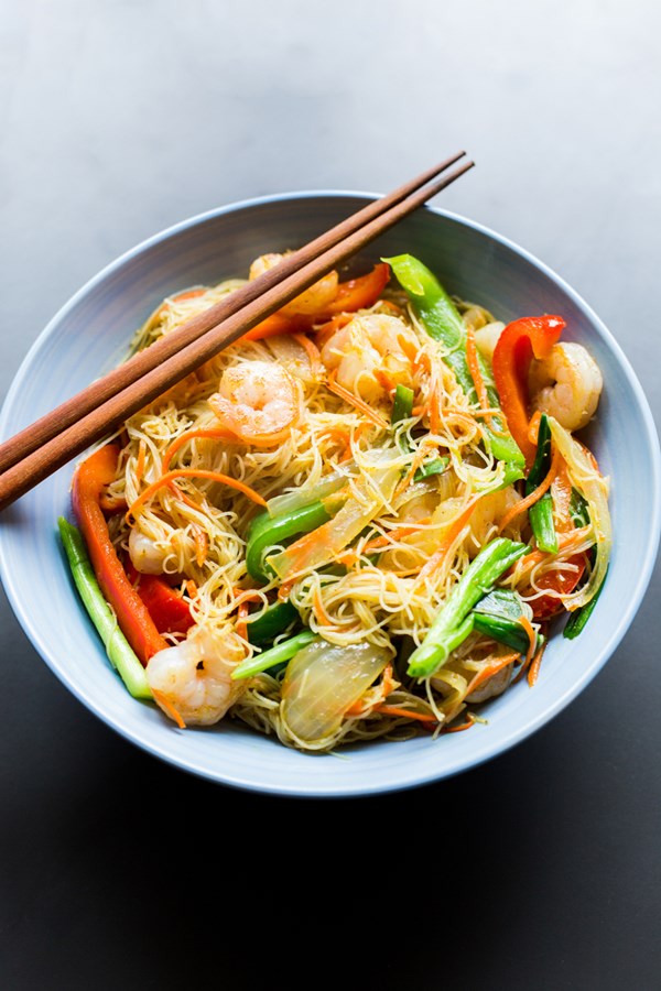 Singapore rice noodles