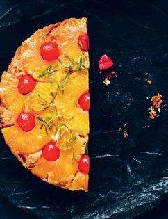 Singapore sling pineapple upside-down cake