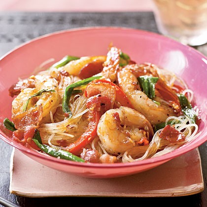 Singapore-style noodles
