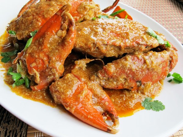 Singaporean chili crab