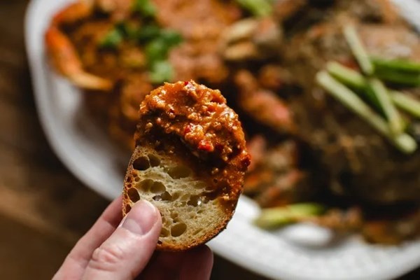 Singaporean chili crab [Holly Ong]