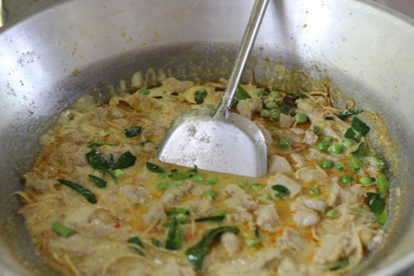 Siri’s Thai seafood green curry