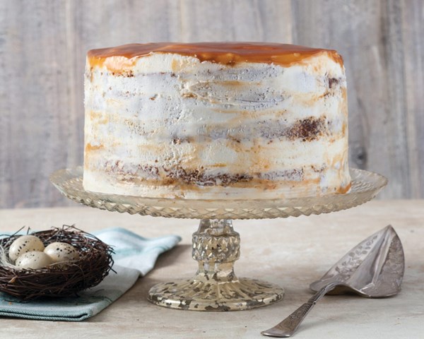 Six layer sticky toffee pudding cake