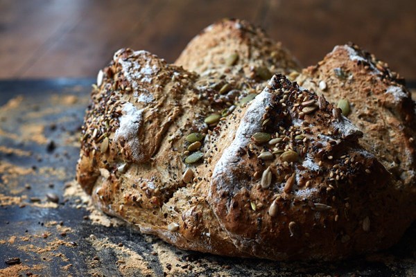 Six-seed soda bread