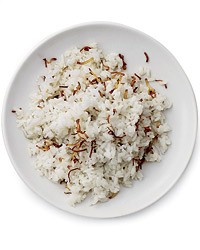 Sizzled-ginger rice