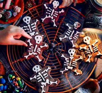 Skeleton biscuits