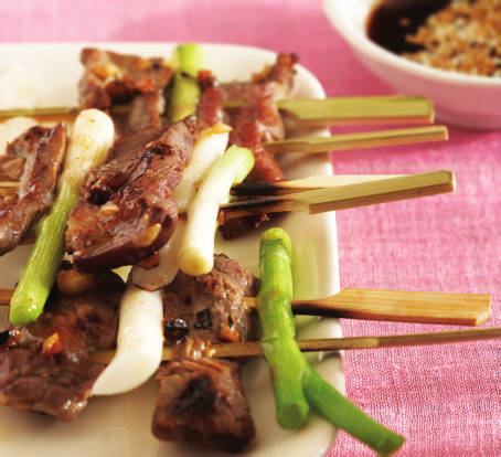 Skewered beef (Sanjok)
