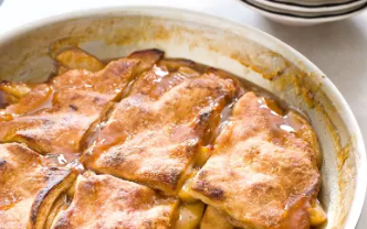 Skillet apple pie