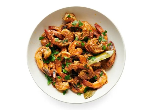 Skillet BBQ shrimp