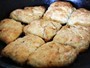 Skillet biscuits with lamb fat
