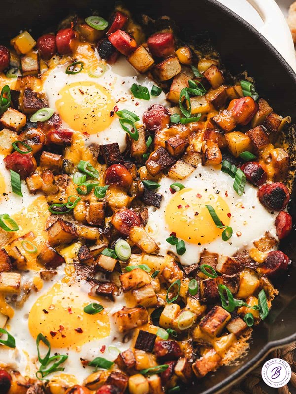 Skillet breakfast hash