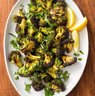 Skillet-charred broccoli