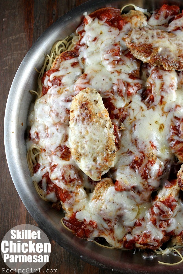 Skillet chicken Parmesan