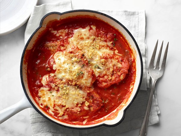 Skillet chicken Parmesan
