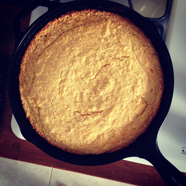 Skillet cornbread