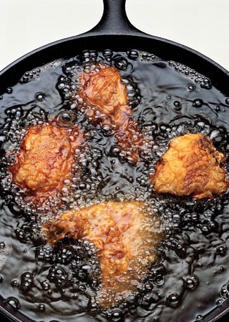 Skillet-fried chicken