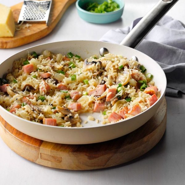 Skillet ham & rice