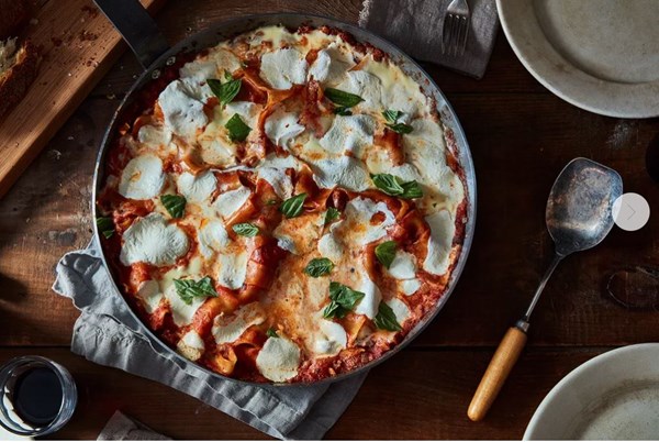 Skillet lasagna