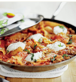 Skillet lasagna