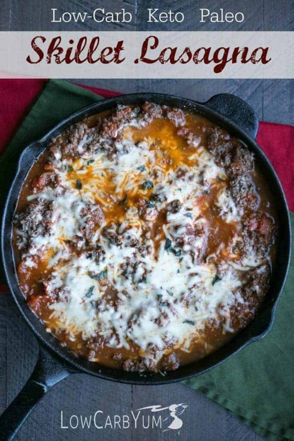 Skillet lasagna 