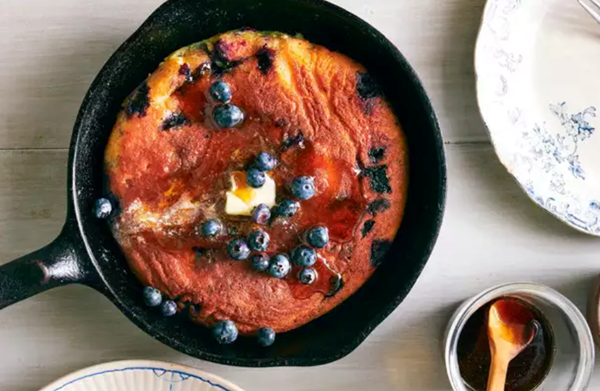 Skillet pancake for two