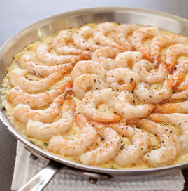 Skillet shrimp and grits