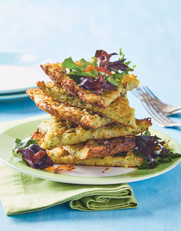 Skillet-size potato pancake