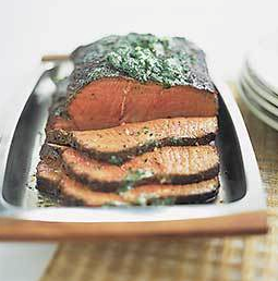 Skillet top loin roast