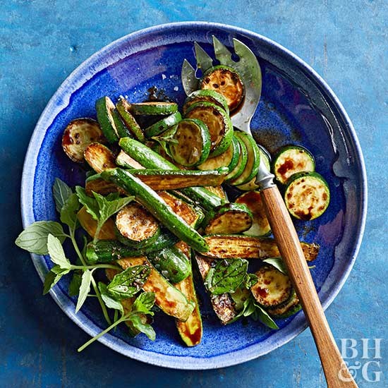 Skillet zucchini
