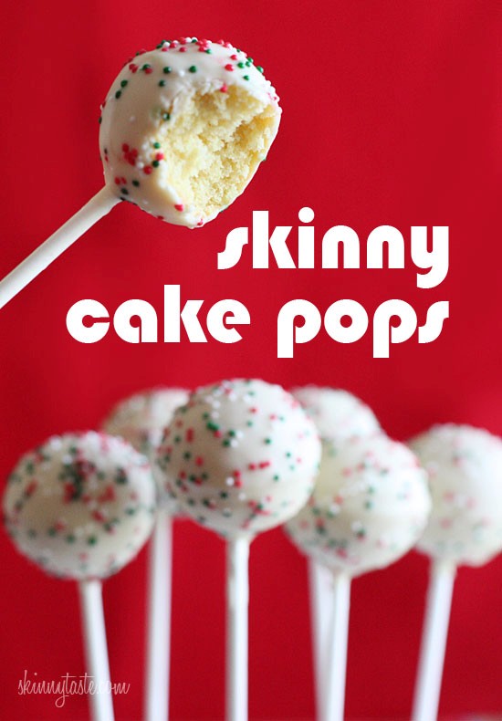 Skinny cake pops