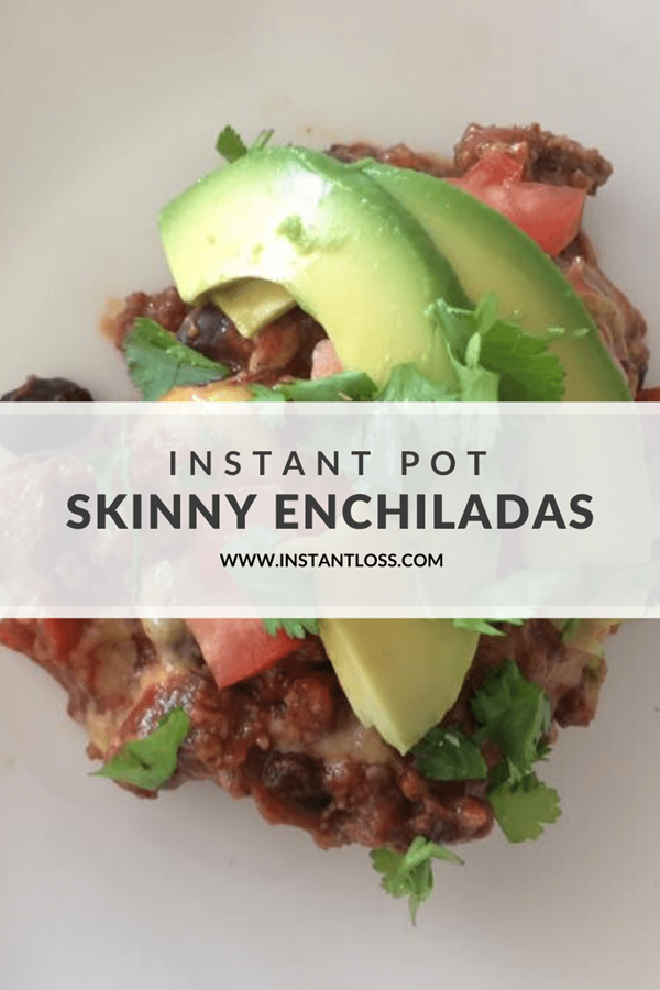 Skinny enchiladas