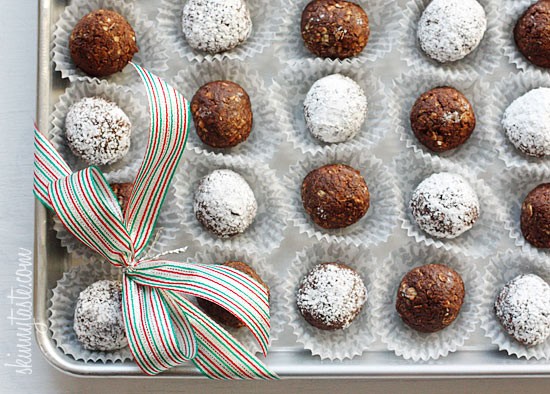 Skinny no-bake cookies