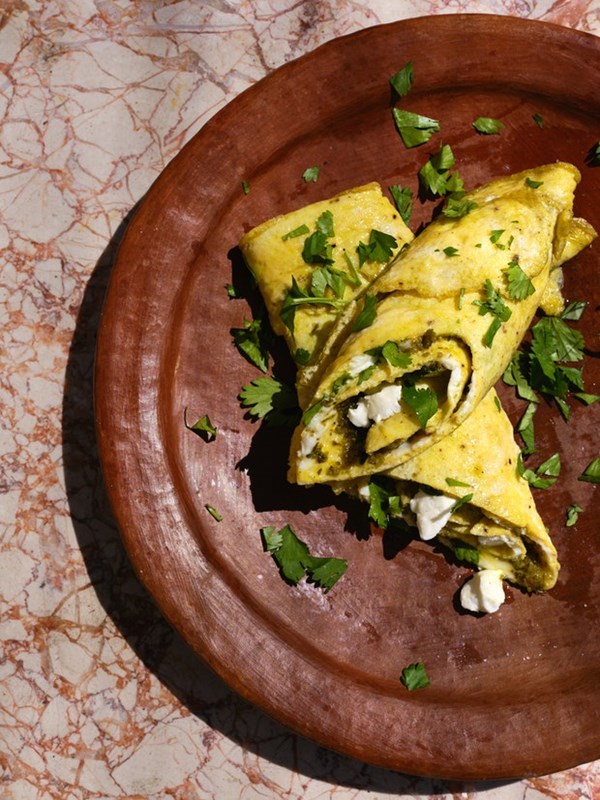 Skinny omelette