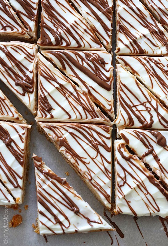 Skinny pumpkin butterscotch bars