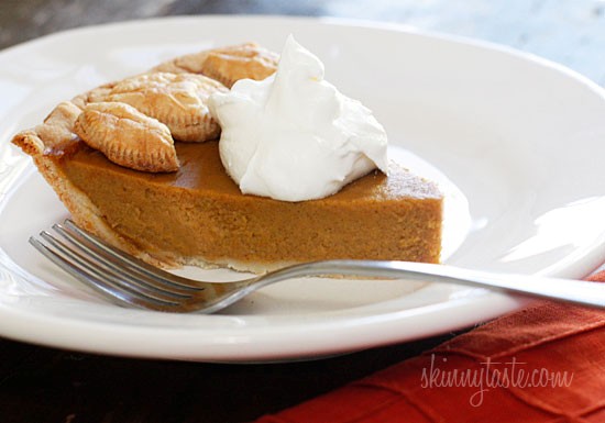 Skinny pumpkin pie