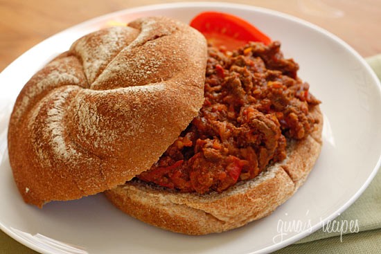 Skinny sloppy Joes