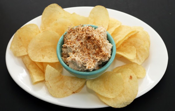 "Skinny" summer crab dip